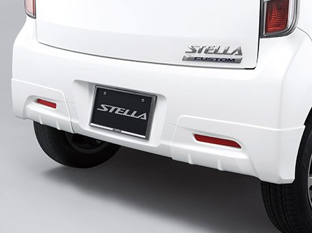 SUBARU RNステラ純正 リアバンパー ホワイト Amazon | SUBARU STELLA スバル ステラ【LA100F LA110F】 リヤバンパー
