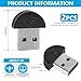 KISEER 2 Pcs USB 2.0 Mini Microphone, Laptop/Desktop PC Plug and Play for Skype, MSN, Yahoo Recording, YouTube, Google Voice Search and Games