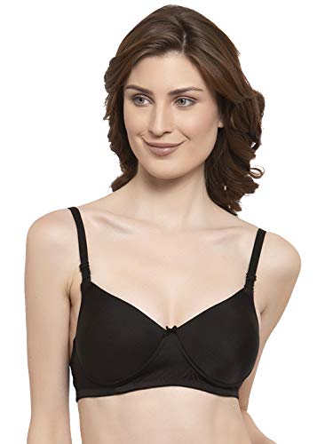 Image of Quttos Women's Padded Non-Wired T-shirt Bra