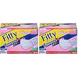 [フィッティ] 7DAYSマスクEXプラス 60枚入 ホワイト やや小さめサイズ (× 2)