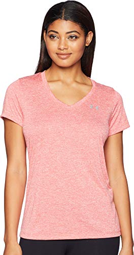 Image of Under Armour Womens Tech V-Neck Twist Short-Sleeve T-Shirt