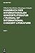 Handbuch der Internationalen Konzertliteratur / Manual of International Concert Literature: Instrumental- und Vokalmusik / Instrumental and Vocal Music (German Edition)