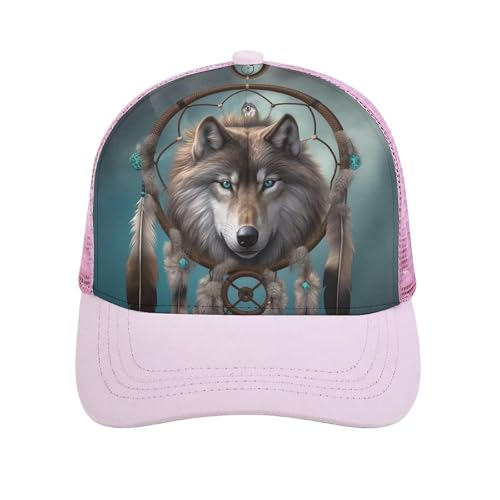 Attrape-rêves loup 3D casquette adulte originale à offrir pour homme et femme
