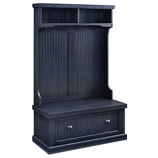 Crosley Seaside Hall Tree with Bench