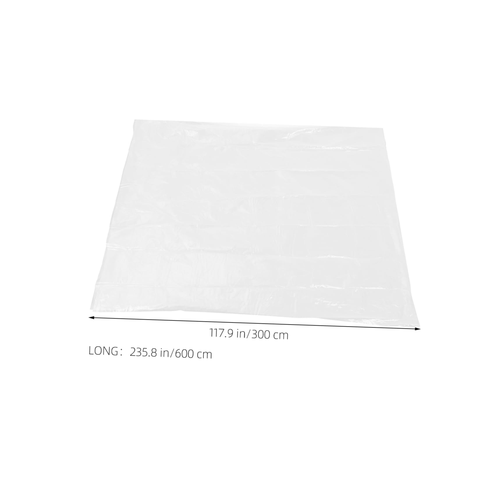 Hemoton Antifreeze Film Plants Clear Tarp Plastic Covering Greenhouse Plastic Sheeting Plastic Sheeting Heavy Duty Arch Shed Clear Film Greenhouse Tarp or Transparent
