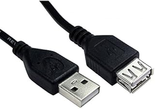 Bluecharge Direct 3m Long USB 2.0 EXTENSION Cable Lead A Male To A Female SHIELDED