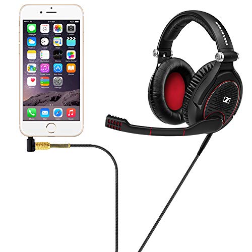 ALDOKE Sennheiser Vervanging UNP CC consolekabel voor Sennheiser Game ONE, Game Zero, PC 373D, GSP 350, GSP 500, GSP 600… - Afbeelding 4