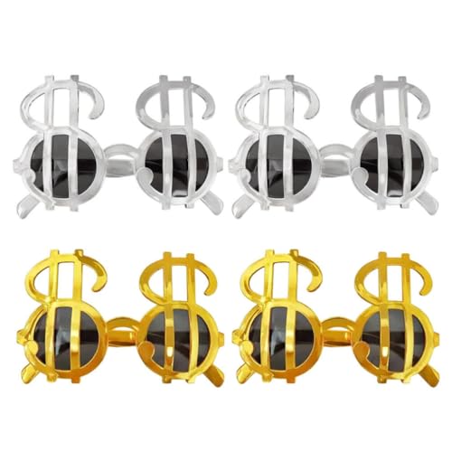 HOLIDYOYO 4pcs Glasses Silly Novelty Legs Glasses for Party Fun and Lightweight Photo Prop