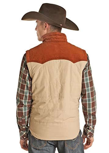 Rock and Roll Cowboy Vintage 46 Full Zip Vest 98-11102