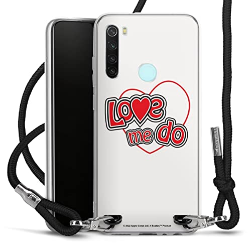 DeinDesign Coque Collier Compatible avec Xiaomi Redmi Note 8 (2021) Coque avec Cordon Coque avec Cordon Love Me Do The… - Les Beatles, Paul McCartney, John Lennon, RIngo Starr, George Harrison DeinDesign Coque Collier Compatible avec Xiaomi Redmi Note 8 (2021) Coque avec Cordon Coque avec Cordon Love Me Do The…