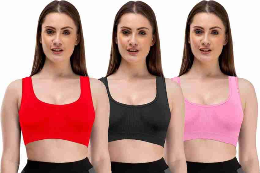 Design by AASHU Creation LIECRY Art Woman Sportsbra Inner SportBra AirBra Multi Colour SportBra SexyBra AirBra Fancy WomanBra (Multicolor) Design No Sportsbra ComboASB40 Any Random Color Will BE Send-picture-45