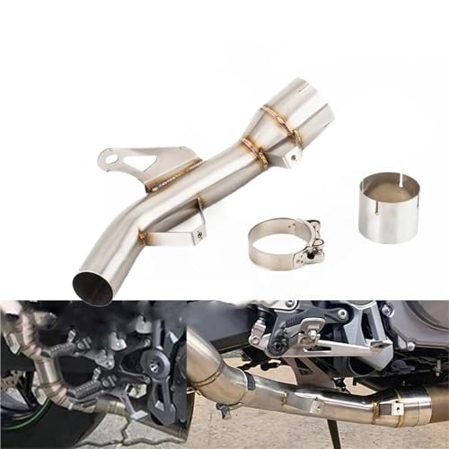 Pot d'échappement Kawasaki Z900 2017-2020 réparer fuite avec tuyau intermédiaire