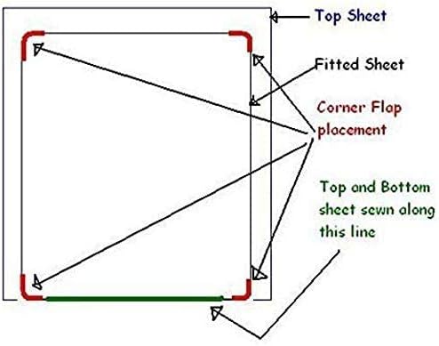 Miniatura 3 de Juego de sábanas de 800 hilos, 100% algodón, tamaño King, California King, juego de sábanas de 4 piezas, bolsillo profundo de 12 pulgadas, color