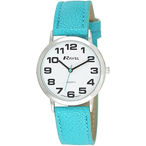 Ravel Women's Quartz Watch with Blue Strap Cover