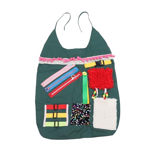 Tablier de Couverture Sensorielle pour Personnes âgées Souffrant de Perte de Mémoire, Activités Impliquant la Démence, Soulage l'anxiété, Matériau en Coton