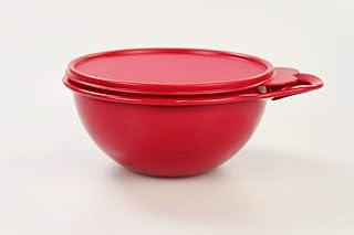 Grand Bol Batteur Tupperware 3 Litres - Orange - Plastique - Occasion
