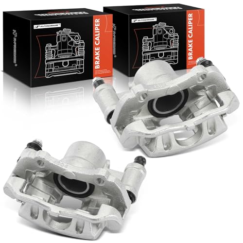 A-Premium Disc Brake Caliper Assembly with Bracket Compatible with Select Dodge and Freightliner Models - Sprinter 2500 2003-2006, Sprinter 3500 2005-2006, 2.7L - Rear Driver and Passenger, 2-PC Set by A-premium - Used condition - CA$79.54