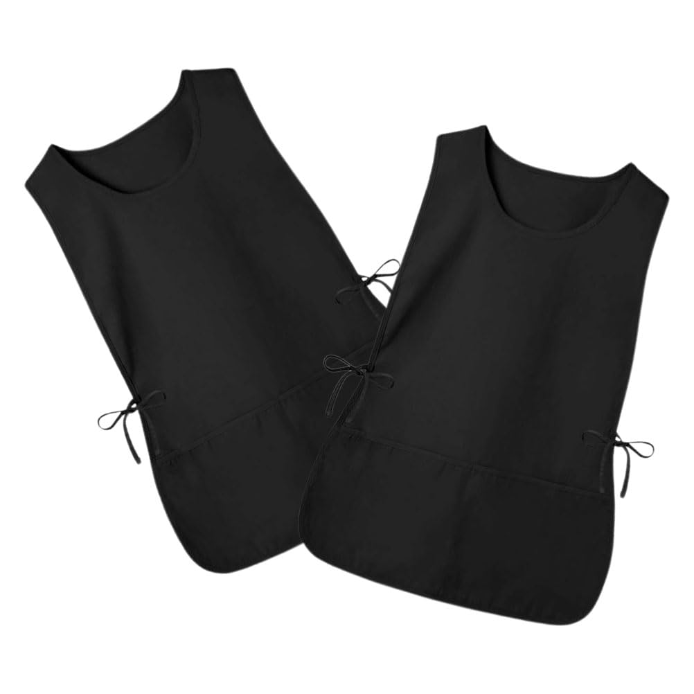 Tablier multi-usages respirant à compartiments LIFKOME avec coupe veste ajustable noire - 2