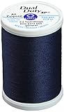 Coats: Thread & Zippers S910-4900 Dual Duty XP General Purpose Thread, 250-Yard, Navy
