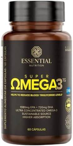 Super Omega-3 TG 60caps selo IFOS - Essential Nutrition