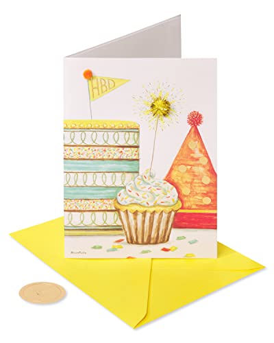 Image of Papyrus Birthday Card - Designed by Bella Pilar (Surrounded By Laughter and Good Friends)