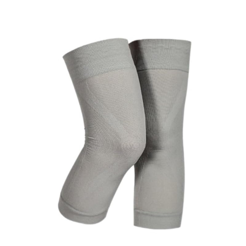 Exercise, protection Knee Warming Knee Sleeves for Men and Women Special Cold-proof Knee Sleeves for Sports Joints for Fitness, cycling, running, playing football(Gray,Medium)