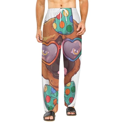 Bas de pyjama alpaga femme chaud pour la nuit, fini le froid en pantalon S