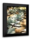 Millet, Karyn 17x24 Black Modern Framed Art Print Titled Succulent Garden III
