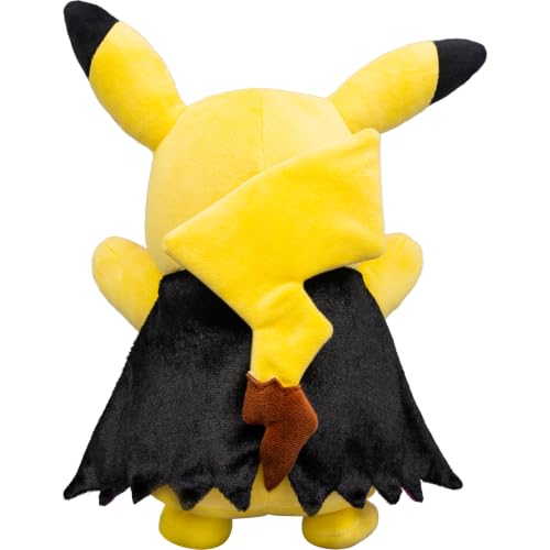 Image of Pokemon Pikachu Plush with Spooky Cape - 8-Inch Plush with Unique Accessory