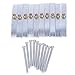 86 Type Wall Box Repair Tool 100PCS Metal Silver Type 86 Cable Box Repairer Support Rod Repair Connection Switch Mounting Wall Socket