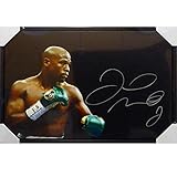 ボクシング フロイドメイウェザージュニア 直筆サイン入り キャンバスフォト【額入り】スポーツ メモラビリア サイングッズ