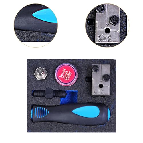 MagiDeal Double Flaring Tool Brake Line Flaring Tool Premium Replaces Repair Parts Compact Handheld Carbon Steel for Brake Line Repair