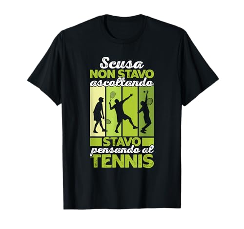 Divertente Tennista Tennis Regalo Maglietta