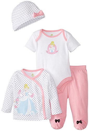 Disney Baby Girls' Cinderella 4 Piece Gift Set