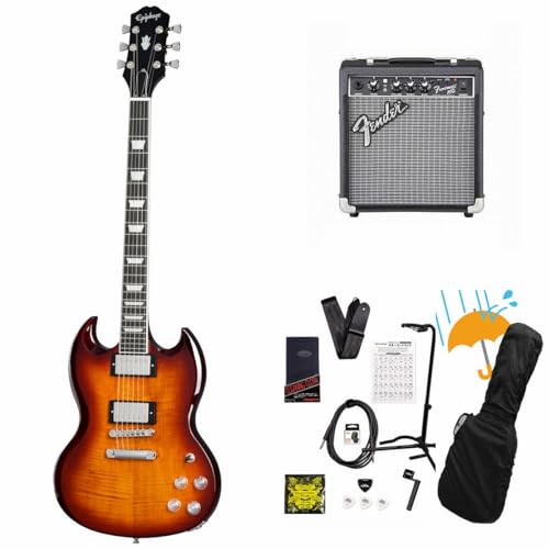 Epiphone/Inspired by Gibson SG Modern Figured Mojave Burst GstH Fender 10WAvtGLM^[S҃ZbgR