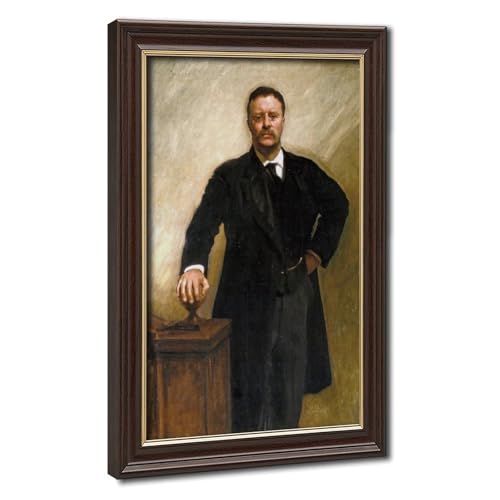 Impression sur toile Theodore Roosevelt pour habiller un mur vide avec un portrait de caractere