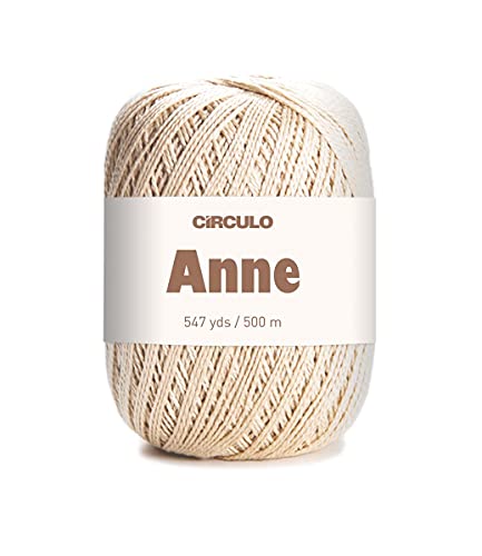 CíRCULO Anne Yarn for Crocheting & Knitting, 100%...