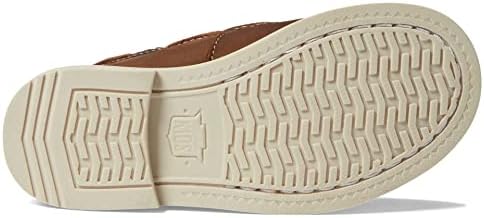 Florsheim Boy's Croquet Jr Moc Toe Boat Shoe (Toddler/Little Kid/Big Kid) Brown Crazy Horse 5 Big Kid M | Image 2
