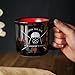 Imagen de Elbenwald Star Wars Taza con logo e inscripción Darth Vader 400 ml Cerámica Negro Rojo