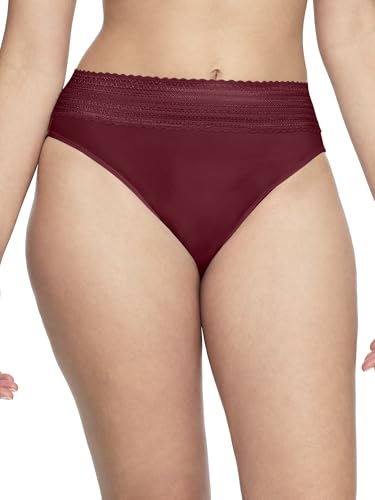 Image of Warner's Women's No Pinching No Problems Dig-free Comfort Waist With Lace Microfiber Hipster 5609j, Retired Colors