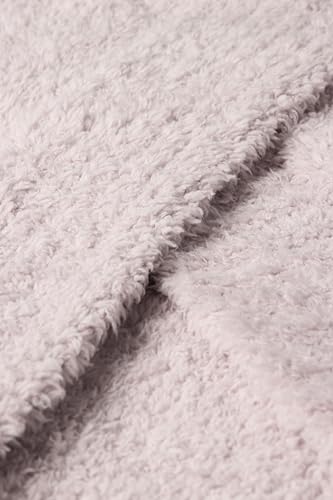 Image of Barefoot Dreams CozyChic Throw, Pale Lilac, 54 inchx72 inch