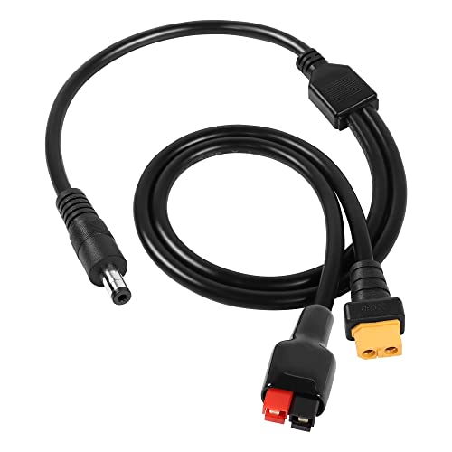GINTOOYUN DC5521 a XT60 y cable conector solar 14AWG DC 5,5 mm x ...