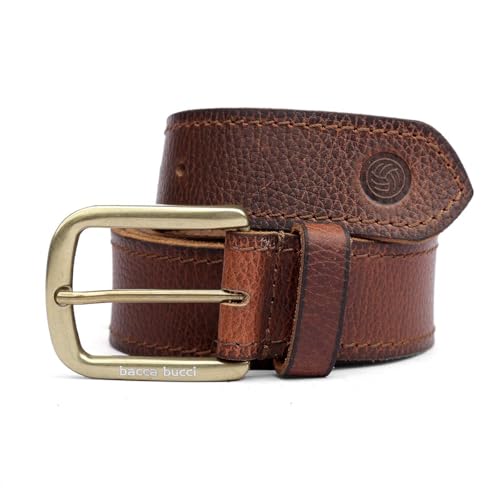 Image of Bacca Bucci Men's Genuine Leather Belt