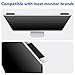MOSISO 23-24 inch Computer Privacy Screen Protector for 16:9 Monitor, Eye Protection Frame Hanging Type Removable Anti-Scratch Acrylic Privacy Filter for Diagonal 23,23.6,23.8,24 inch PC Monitor