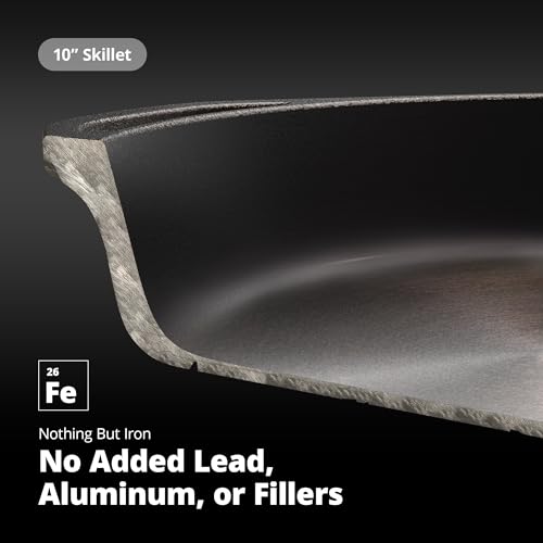 Greater-Goods-Cast-Iron-Skillet-10-Inch-Pan-Cook-Like-a-Pro-with-Smooth-Milled-Organically-Pre-Seasoned-Skillet-Surface-Designed-in-St-Louis