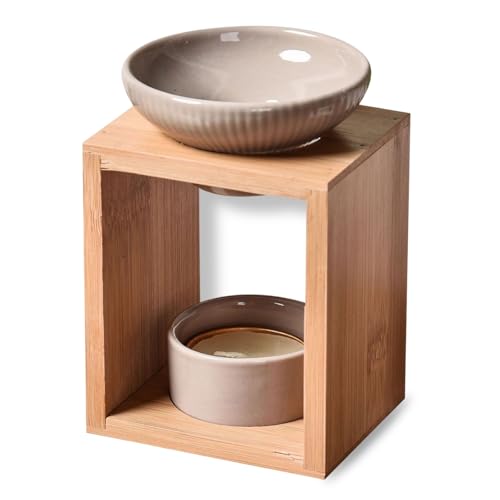 Zen'Arôme - Duftlampe Birdy Schwarz - Duftwachs-Brenner - Diffuser für...