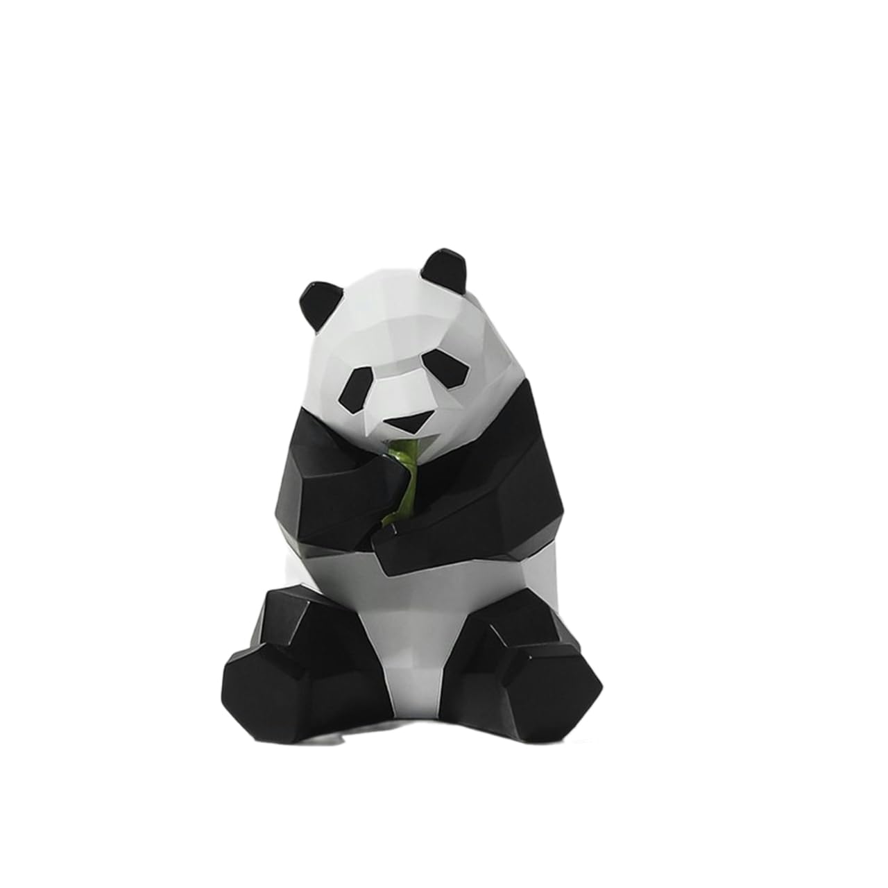 Panda en bambou déco salon et meuble à vin pour une entrée chaleureuse