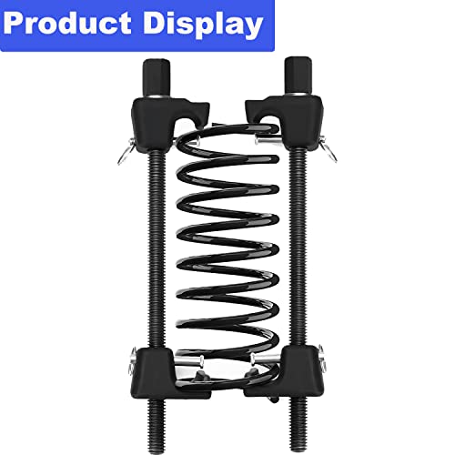 BOOMSTART 2Pcs Coil Spring Compressor Macpherson Strut Clamps Suspension of Car Truck Garage Tool Automotive Tool (Red) - Image 3