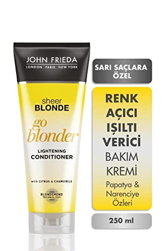 John Frieda Sheer Blonde Go Blonder Lightening Conditioner 8.45 fl oz (250 ml)