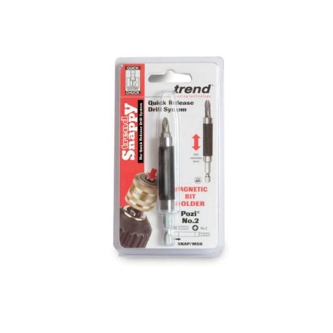 Trend Snappy Magnetic Bit Holder and Pozi Bit